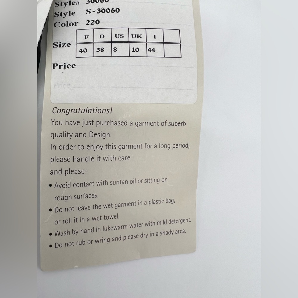 DIVA DESIGNED BY NETTA P. ONE PIECE SWIM SUIT - Picture 3 of 8